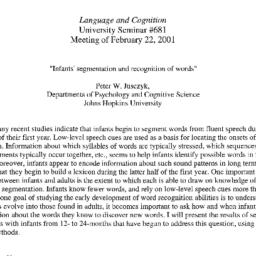 Announcements, 2001-02-22. ...
