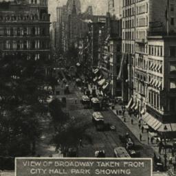View of Broadway Taken from...