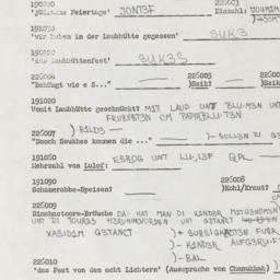Western questionnaire, answ...