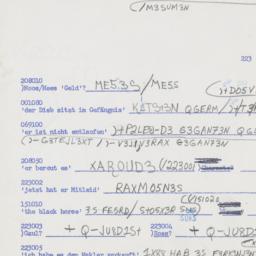 Western questionnaire, answ...