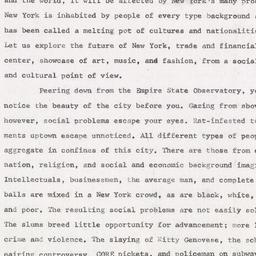 New York's Future as I ...