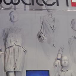 Interior view, wall display.