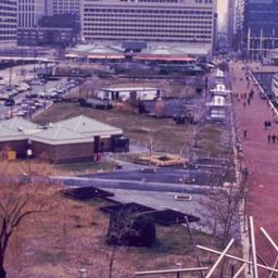 Aerial view of waterfront a...