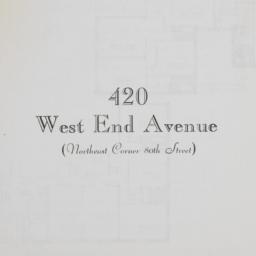 420 West End Avenue