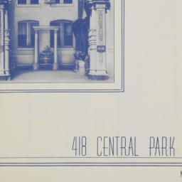 418 Central Park West
