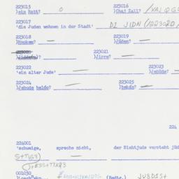 Western questionnaire, answ...