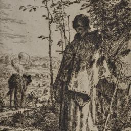 Shepherdess Knitting