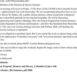 Announcements, 2015-11-14. ...