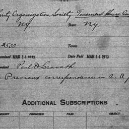 Carnegie General Donations,...