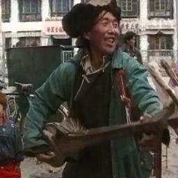 Mandolin Player in Lhasa