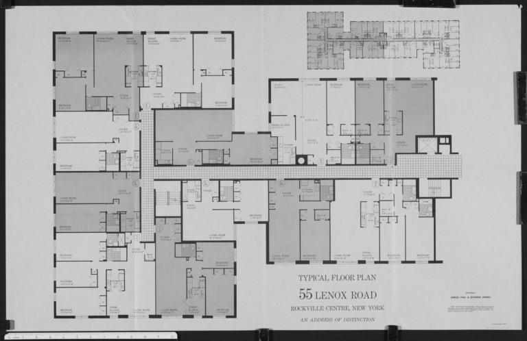 55 Lenox Road, Typical Floor Plan The New York real
