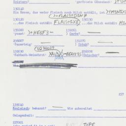 Western questionnaire, answ...