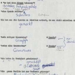Western questionnaire, answ...