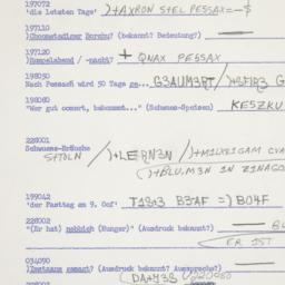 Western questionnaire, answ...