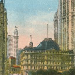 Woolworth Building and Park...