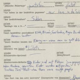 Western questionnaire, answ...