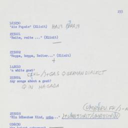 Western questionnaire, answ...