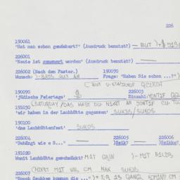 Western questionnaire, answ...