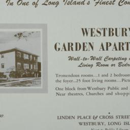 Westbury Garden Apartments,...