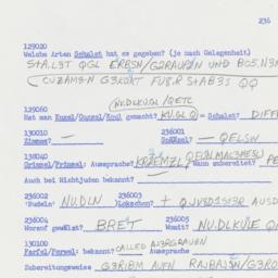 Western questionnaire, answ...