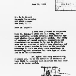 Letter from Charles S. John...
