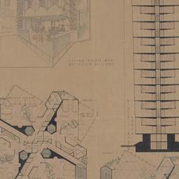 Plans, section, view