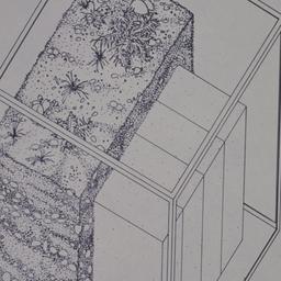 Axonometric drawing.