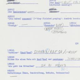Western questionnaire, answ...