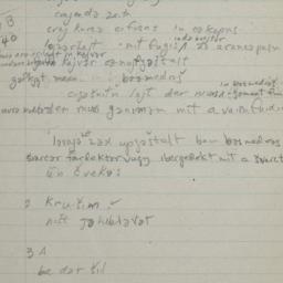 Eastern questionnaire, blue...
