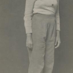 [Woman in Pants and Sweater]