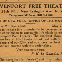 Davenport Free Theatre