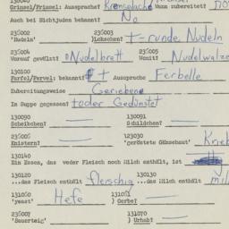 Western questionnaire, answ...
