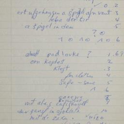 Eastern questionnaire, blue...