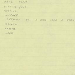 Eastern questionnaire, blue...