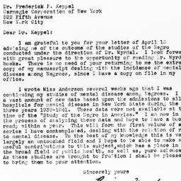 Letter from Benjamin Malzbe...