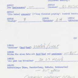Western questionnaire, answ...