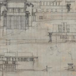 Working drawing #1: Front, ...