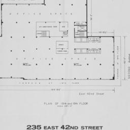 235 E. 42 Street, Plan Of 1...