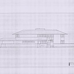 Working drawing #4: South e...
