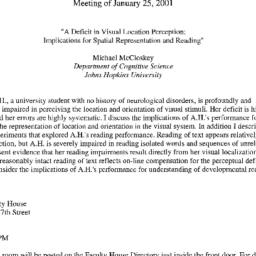 Announcements, 2001-01-25. ...