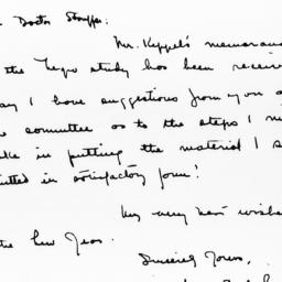 Letter from Ira De A. Reid ...
