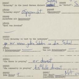 Western questionnaire, answ...