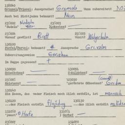 Western questionnaire, answ...