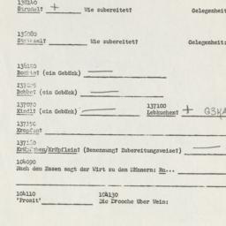 Western questionnaire, answ...
