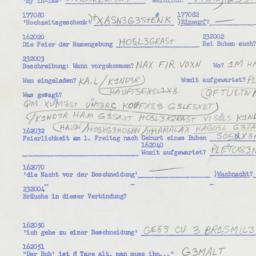 Western questionnaire, answ...