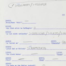 Western questionnaire, answ...