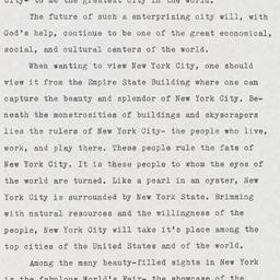 New York's Future as I ...