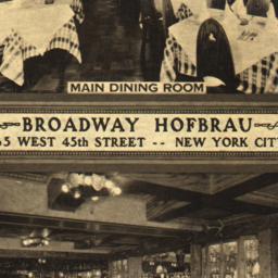 Broadway Hofbrau Main Dinin...