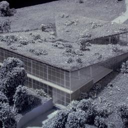 Model, aerial view.