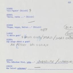 Western questionnaire, answ...